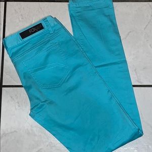 Fox racing NWOT baby blue babe jeans